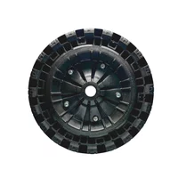 Pneu Maciço Flexível 320mm Flex Border Eixo 1 Polegada Fb