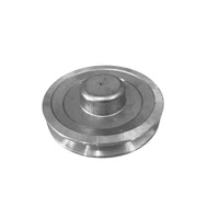 Polia Aluminio 110mm 1 Canal Perfil a 110a1