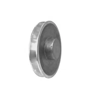 Polia Aluminio 130mm 1 Canal Perfil a 130a1