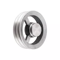 Polia Aluminio 150mm 2 Canais Perfil a 150a2