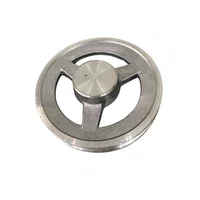 Polia Aluminio 160mm 1 Canal Perfil a 160a1