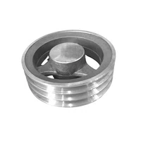 Polia Aluminio 160mm 3 Canais Perfil a 160a3