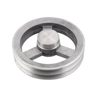 Polia Aluminio 200mm 2 Canais Perfil a 200a2