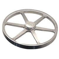 Polia Aluminio 400mm 2 Canais Perfil a 400a2