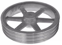 Polia Aluminio 430mm 3 Canais Perfil a 430a3