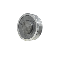 Polia Aluminio 65mm 1 Canal Perfil a 65a1