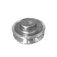 Polia Aluminio 80mm 1 Canal Perfil a 80a1