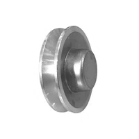 Polia Aluminio 90mm 1 Canal Perfil a 90a1