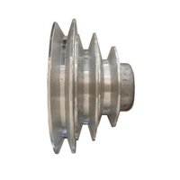 Polia Escalonada Aluminio 3 Canais Perfil a 50 - 75 - 100