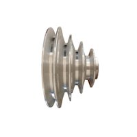 Polia Escalonada Aluminio 4 Canais Perfil a 127 152 180 203