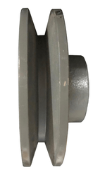 Polia Ferro Fundido 110mm C/ 1 Canal Perfil B 110b1