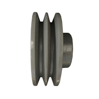 Polia Ferro Fundido 110mm C/ 2 Canais Perfil B 110b2