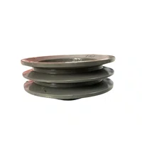 Polia Ferro Fundido 150mm C/ 2 Canais Perfil B 150b2