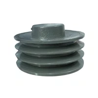Polia Ferro Fundido 150mm C/ 3 Canais Perfil B 150b3