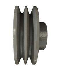 Polia Ferro Fundido 160mm C/ 2 Canais Perfil B 160b2