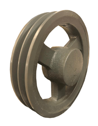 Polia Ferro Fundido 170mm C/ 2 Canais Perfil a 170a2