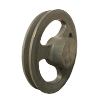 Polia Ferro Fundido 190mm C/ 1 Canal Perfil a 190a1