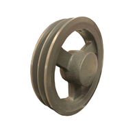 Polia Ferro Fundido 190mm C/ 2 Canais Perfil a 190a2