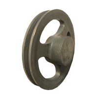 Polia Ferro Fundido 220mm C/ 1 Canal Perfil B 220b1