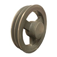 Polia Ferro Fundido 280mm C/ 2 Canais Perfil B 280b2