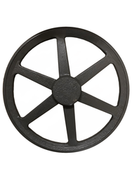 Polia Ferro Fundido 400mm C/ 1 Canal Perfil B 400b1