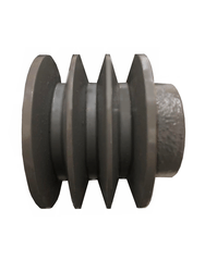 Polia Ferro Fundido 60mm C/ 3 Canais Perfil B 60b3