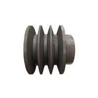 Polia Ferro Fundido 90mm C/ 3 Canais Perfil a 90a3