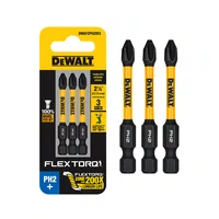 Ponta Bit Phillips Ph2x57mm Cartela 3 Und Dwaf2ph2ir3 Dewalt