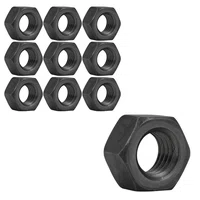 Porca Sextavada 7/8 - 9unc Rosca Grossa G5 Polida 10 Unidade