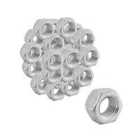 Porca Sextavada M5 Rosca Grossa Ma 0,80 Zincada - 50 Und