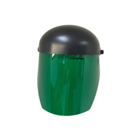 Protetor Facial Verde 8 Polegadas Sem Catraca Carbografite