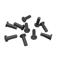 Rebite Maciço Zamak Cabeça Chata 3/16 X 5/8