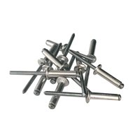 Rebite Repuxo 3,2 X 19 Aluminio Natural 500 Unidade