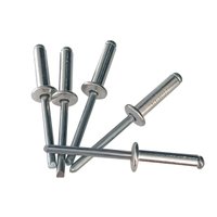 Rebite Repuxo 4,0 X 14 Aluminio Natural 500 Unidade