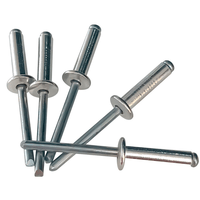 Rebite Repuxo 4,0 x 16 Aço Inox 50 Unidade