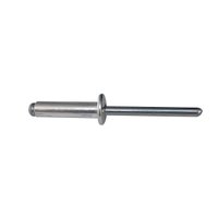 Rebite Repuxo 6,2 X 22 Aluminio Natural