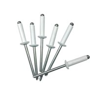 Rebite Repuxo Branco 3,2 X 14 Alumínio 500 Unidade
