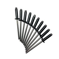 Rebite Repuxo Preto 4,0 X 16 Aluminio 50 Unidade