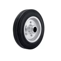 Roda de Borracha Maciça 4 Polegadas - Ajax