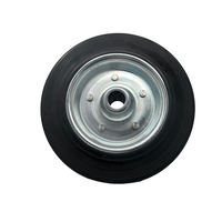 Roda de Borracha Maciça 8 Polegadas - Ajax