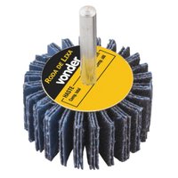 Roda de Lixa com Haste 30 X 20mm Grão 120 Vonder