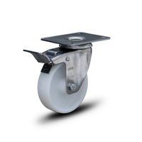 Rodízio Giratório Inox C/ Freio Trava 4 Pol. Glpif412 Colson Rodízio Giratório Inox C/ Freio Trava 4 Pol. Glpif412 Colson