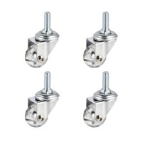 Rodizio Giratorio Silicone 35mm Pino Rodinha HDT 4 Unidade