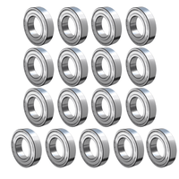 Rolamento 6001 6203 6204 6205 6207 ZZ DMR com 17 Peças