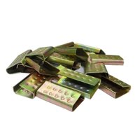 Selo Grampo de Metal P/ Cinta Fita De Arquear 13mm C/ 8kg