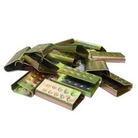 Selo Grampo de Metal P/ Cinta Fita De Arquear 16mm C/ 2kg