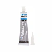 Silicone de Alta Temperatura Cinza 50g Tekbond