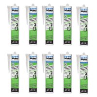 Silicone Transparente Acético Incolor 256g Tekbond 10 Und