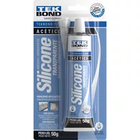 Silicone Transparente Acético Multiuso 50g Tekbond
