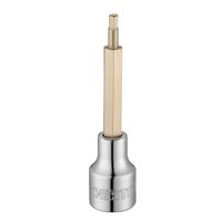 Soquete Bit Hexagonal Allen Longo de 8 Mm com Encaixe 1/2 Pol. - Sata